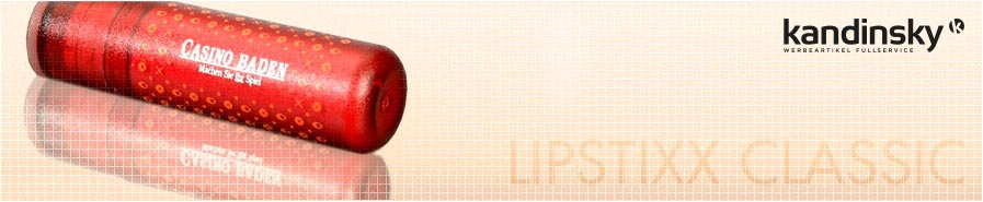 Lipstixx – Individuelle Lippenpflege als Werbeartikel von Kandinsky